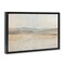 Stupell Industries Minimal Desert Horizon Floater Framed Canvas Wall Art Design by LSR Design Studio